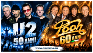 U2 e Pooh, due storie senza tempo: 50 e 60 anni di musica che attraversano le generazioni [VIDEO]