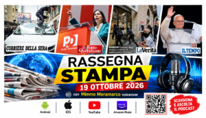 Rassegna stampa 19 ottobre 2026: le prime pagine dei quotidiani (Podcast e Prime pagine)