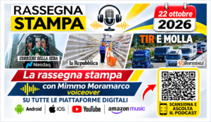 Rassegna stampa 22 ottobre 2026: le prime pagine dei quotidiani (Podcast e Prime pagine)